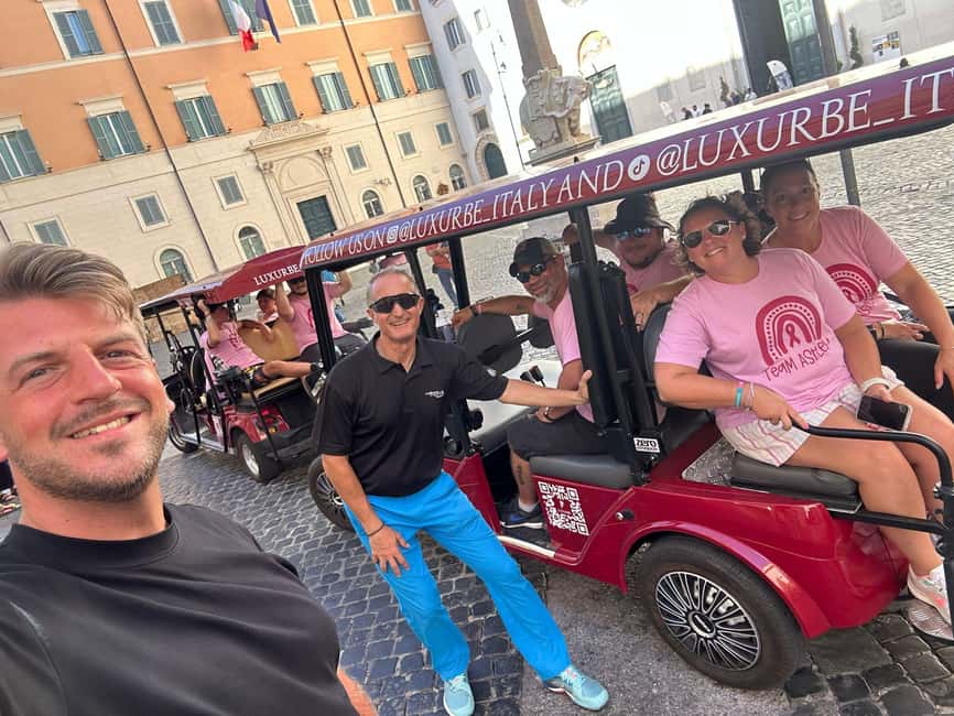 Image N°6 de Rome : visite en voiturette de golf des places et fontaines activité à Rome, publiée par le prestataire