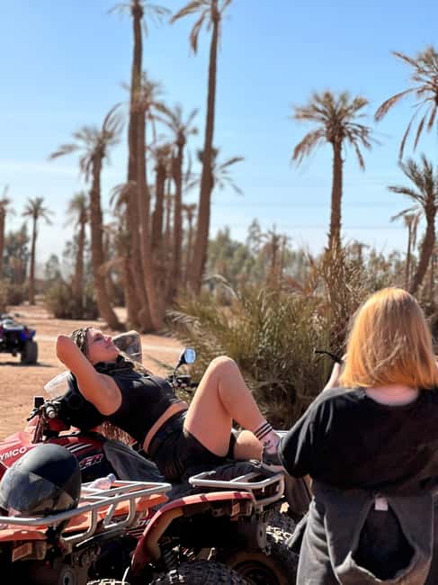image n.1 of Marrakech Tour: Quad bike, Lunch in Palm Grove, Hammam & SPA activity in Marrakesh, uploaded by supplier