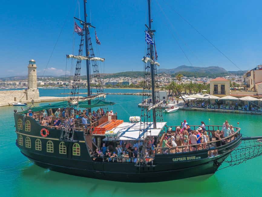 Immagine nº 11 di Rethymno: crociera in barca dei pirati con soste per il bagno attività a Rethymno, caricata dal fornitore