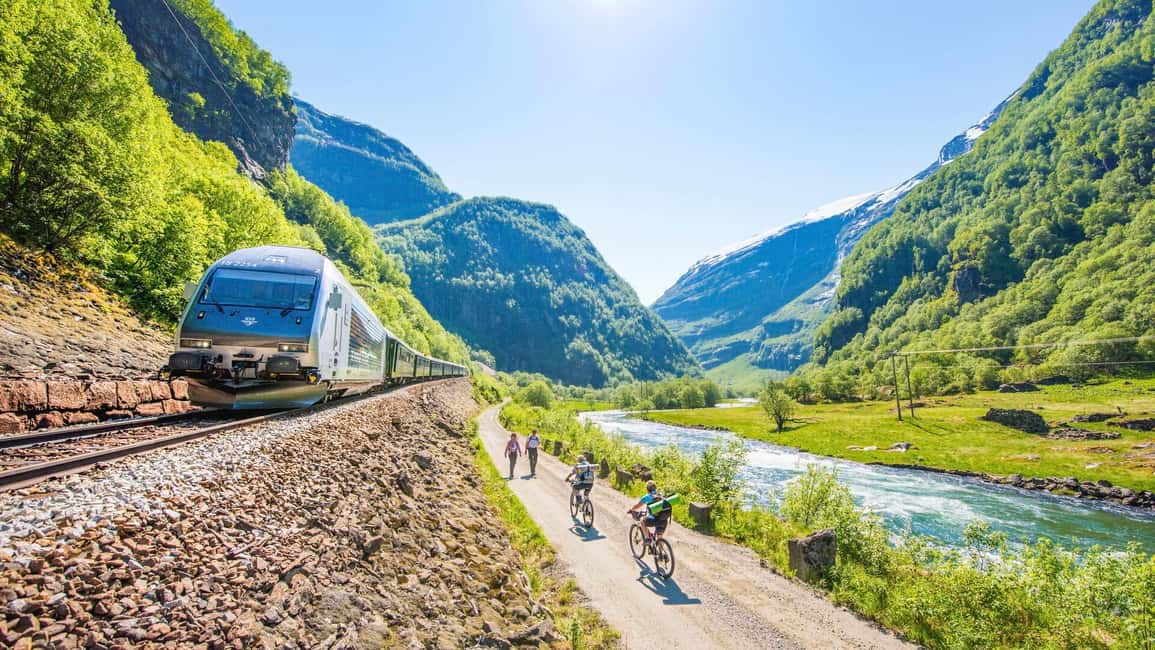 Image N°13 de Bergen : visite privée, croisière dans le Nærøyfjord et chemin de fer de Flåm activité à Flåm, publiée par le prestataire