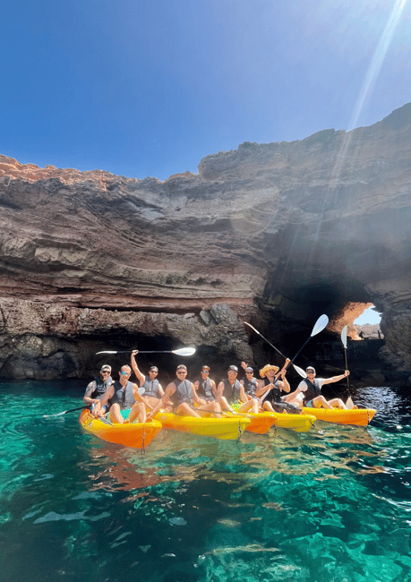 image n.2 of Ibiza: Sea Cave Tour with Guided Kayaking and Snorkeling activity in Balearic Islands, uploaded by supplier