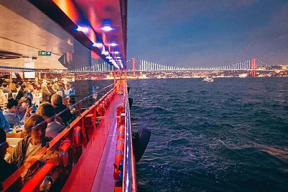 image n.39 of Istanbul: Bosphorus Night Dinner Cruise with Private Table activity in Istanbul, uploaded by supplier