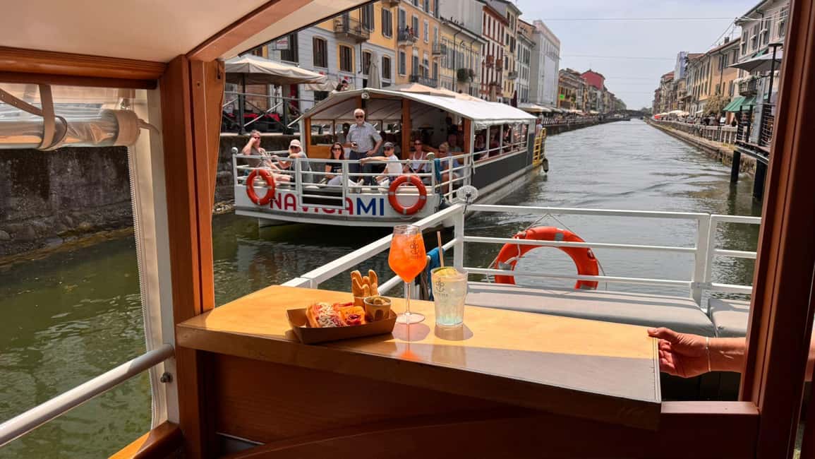 image n.9 of Milan: Navigli District Canal Boat Tour with Aperitivo activity in Milan, uploaded by supplier