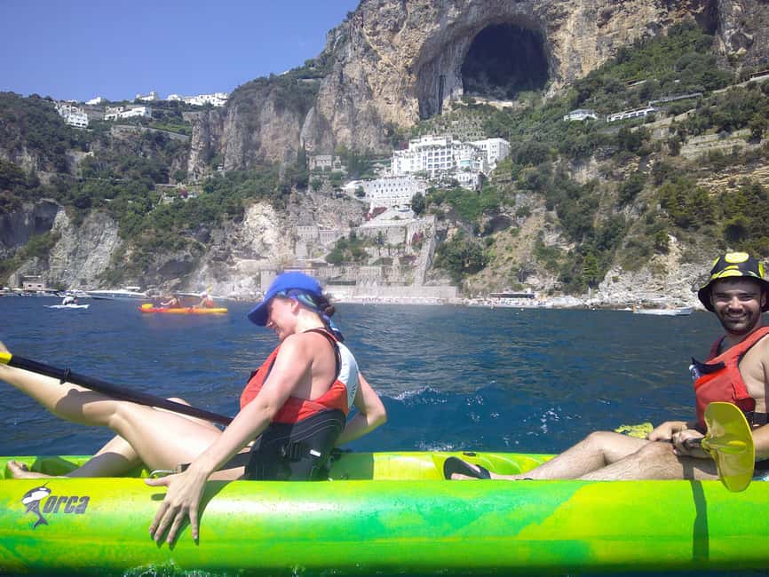 image n.6 of Amalfi Coast: Kayak & Snorkeling Tour, Caves & Hidden Beach activity in Conca dei Marini, uploaded by supplier