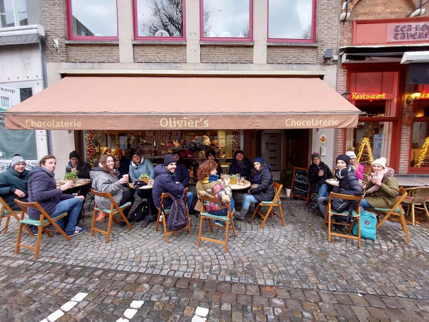 image n.2 of Bruges: Walking Tour with Hot Chocolate & Chocolate Tasting activity in Bruges, uploaded by supplier