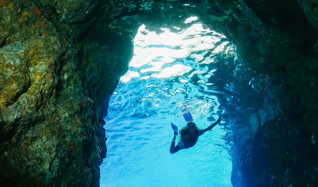 bild nr.8 av Amalfikusten och Positano: båttur med snorkling och drycker aktivitet i Furore, uppladdad av arrangören