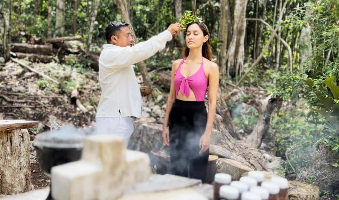 afbeelding n.3 van Vanuit Cancún: Rondleiding door Coba, Tulum & Maya Tradities activiteit in Schiereiland Yucatán, geüpload door aanbieder