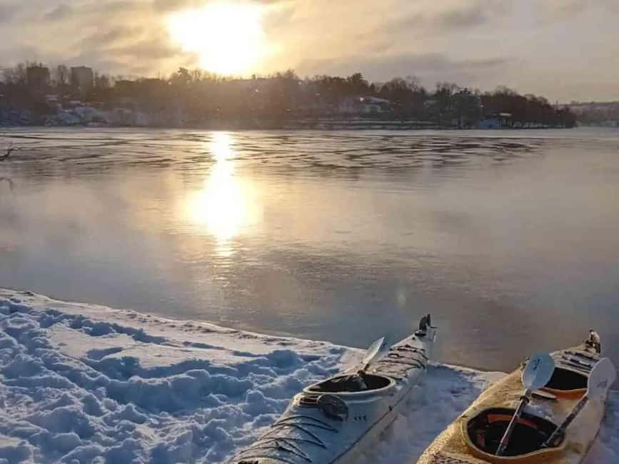image n.6 of Stockholm: Winter Kayaking Tour through the City Centre activity in Stockholm, uploaded by supplier