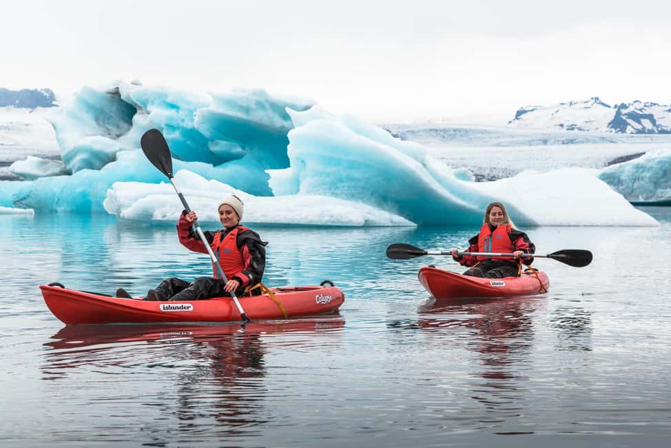 imagen n.º 3 de Excursión en kayak por la laguna glaciar Jökulsárlón actividad en Norðurland Eystra, subida por el proveedor