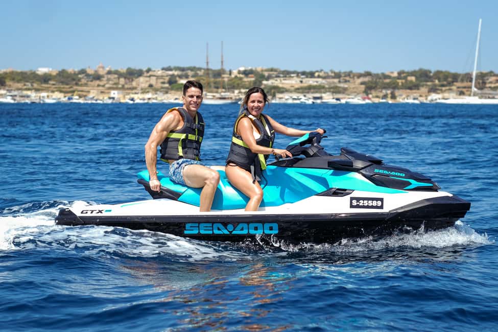Image N°15 de Malte : expérience en jet ski privé activité à Marsaxlokk, publiée par le prestataire