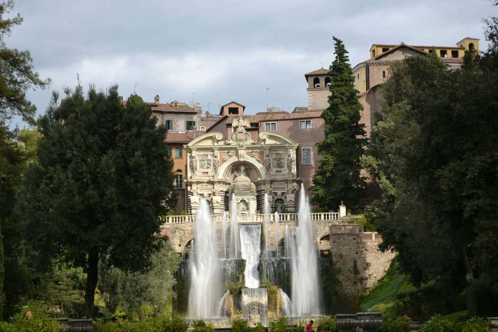 Image N°3 de Au départ de Rome : Visite privée de la Villa d'Este et de la Villa d'Hadrien activité à Tivoli, Latium, publiée par le prestataire