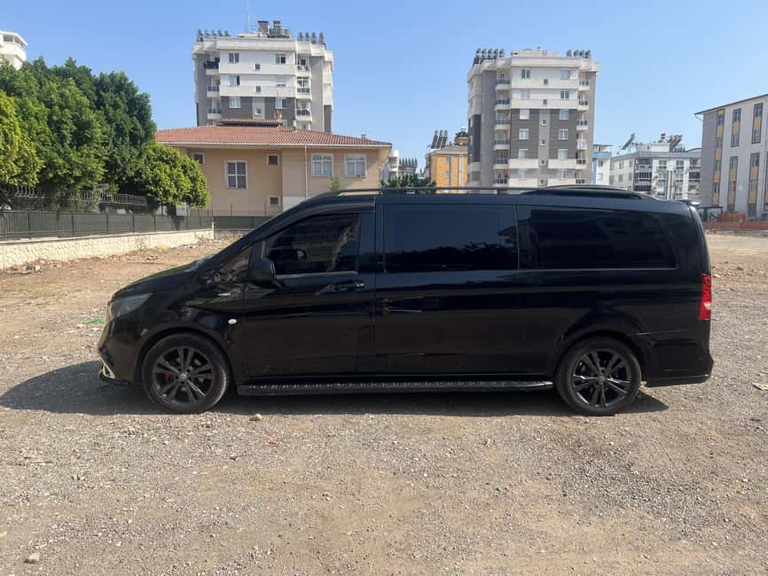 Antalya içindeki Antalya Havalimanı'ndan Şehir Merkezine, Lara'ya, Belek'e, Side'ye VIP Transfer etkinliğinin tedarikçi tarafından yüklenen 2 no'lu görseli