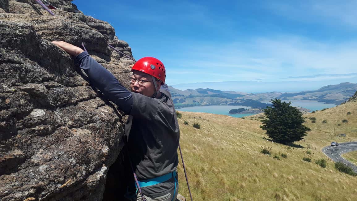 image n.11 of Christchurch: Full or Half-Day Rock Climbing Tour with Guide activity in Diamond Harbour, New Zealand, uploaded by supplier