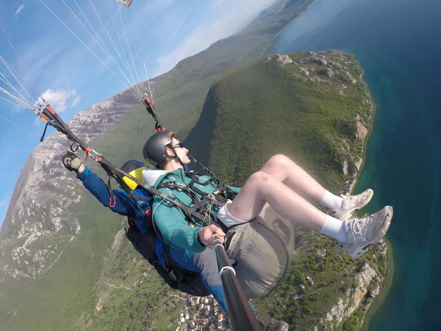 billede nr.2 af aktiviteten Ohrid: Paragliding-oplevelse med afhentning i Den sydvestlige region, uploadet af udbyder