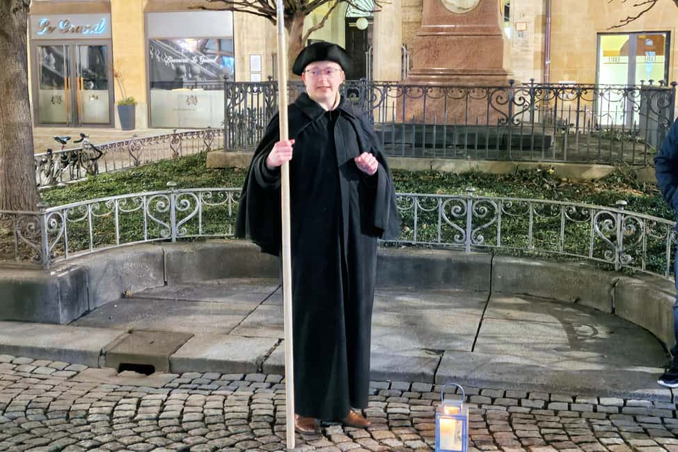 Bild Nr. 3 von Leipzig: 1,5-stündige öffentliche Tour mit Nachtwächter Bremme Aktivität in Leipzig, hochgeladen vom Anbieter