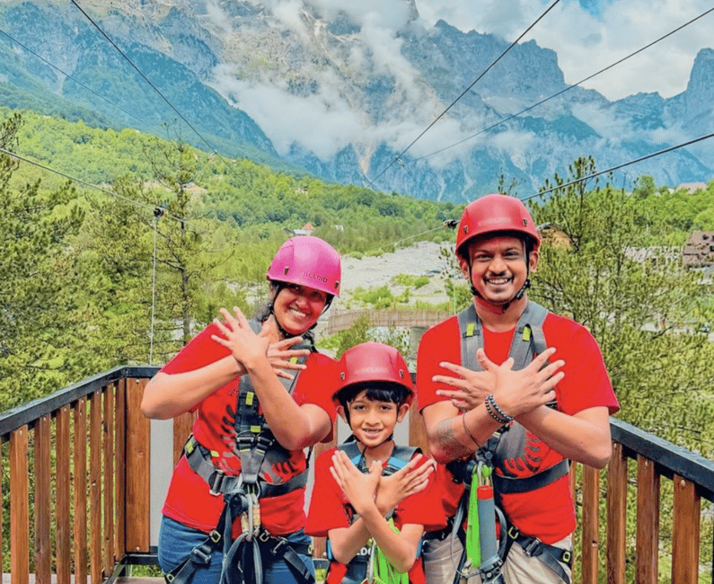 image n.6 of Theth’s new Zipline, the first of its kind in the area activity in Theth, uploaded by supplier