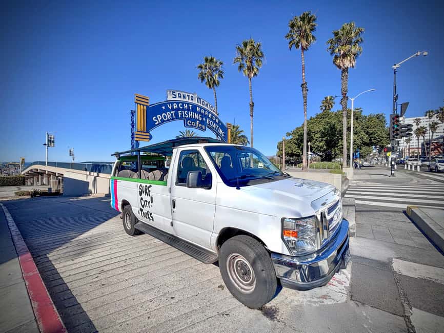 Immagine nº 2 di Santa Monica: Tour in furgone all'aperto di Los Angeles con tappe attività a Los Angeles, caricata dal fornitore