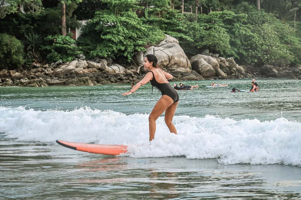 billede nr.7 af aktiviteten Phuket: Surf-lektion for begyndere i Kata Beach i Thailandbugten, uploadet af udbyder