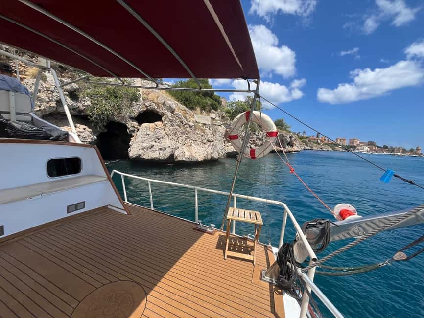 image n.2 of Palermo: Boat Tour With Aperitif Snorkeling And Cave Tour activity in Sicily, uploaded by supplier