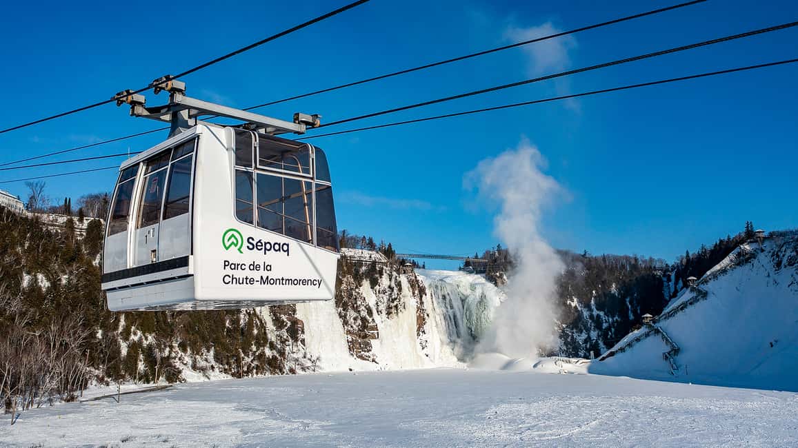 Image N°13 de Québec : Chute Montmorency avec téléphérique activité à Ville de Québec, publiée par le prestataire
