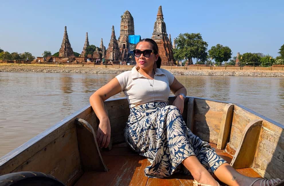 imagen n.º 1 de Pattaya: Excursión de un día a Ayutthaya en coche privado con tour en barco actividad en Ayutthaya, subida por el proveedor