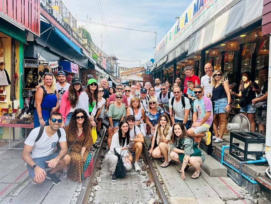 imagen n.º 3 de Bangkok: Mercado del Tren y Mercado Flotante con paseo en barco actividad en Bangkok, subida por el proveedor