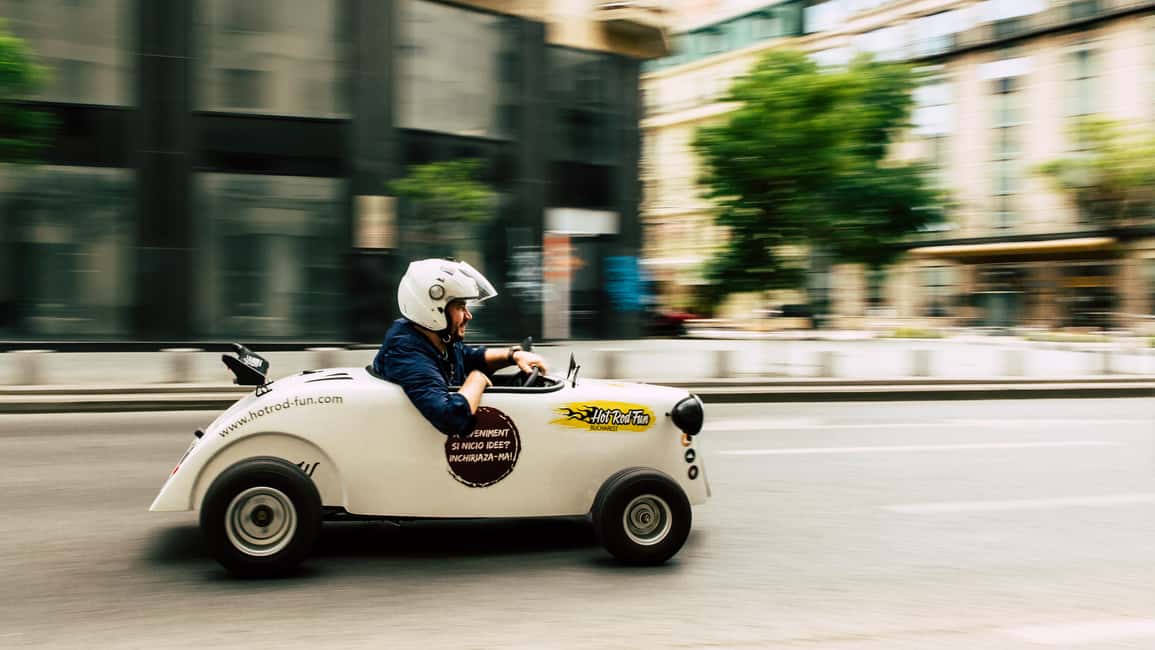 image n.2 of Bucharest: City Tour by a Mini Hot Rod activity in Bucharest, uploaded by supplier