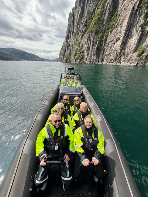 image n.13 of From Stavanger: Lysefjorden & Pulpit Rock Safari by RIB activity in Rogaland, uploaded by supplier