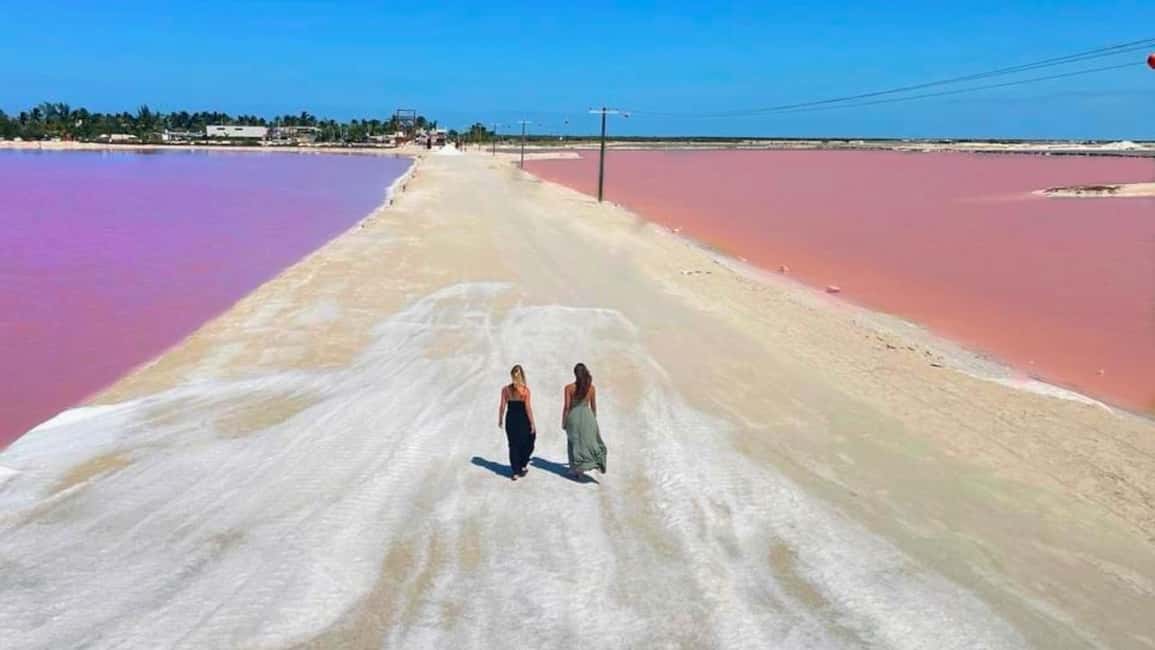imagem n.2 de De Cancún: Viagem de 1 dia ao Rio Lagartos e Las Coloradas e almoço atividade em Península de yucatán, carregada pelo fornecedor