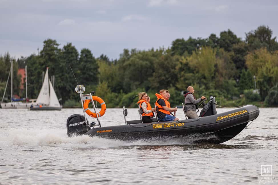 Immagine nº 13 di Varsavia: corsa adrenalinica sul fiume Vistola (Wisła) attività a Varsavia, caricata dal fornitore