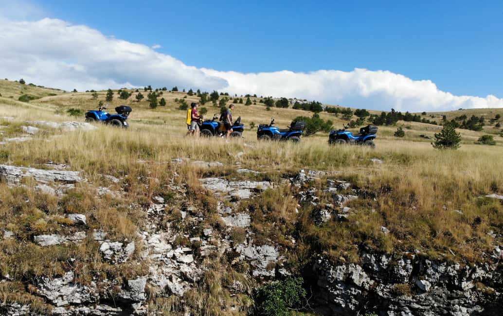Image N°15 de Depuis Split : Aventure en quad dans le parc naturel de Dinara avec baignade activité à Split, publiée par le prestataire