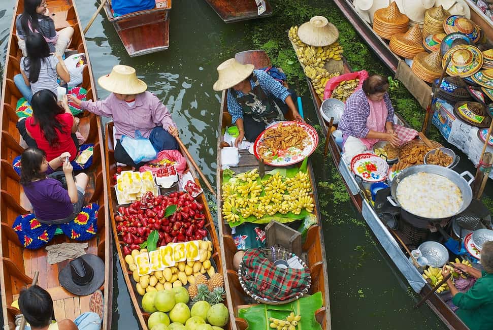 imagen n.º 1 de Bangkok: Mercado del Tren y Mercado Flotante con paseo en barco actividad en Bangkok, subida por el proveedor