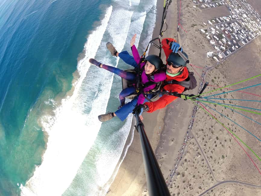 Immagine nº 11 di Lanzarote: Volo in parapendio tandem su Lanzarote attività a Caleta de Famara, caricata dal fornitore