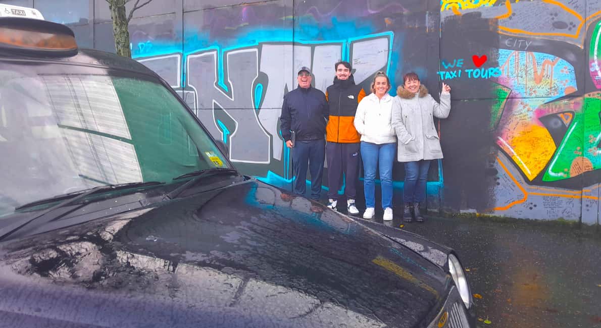 image n.1 of Belfast: Private Black Taxi Cab Political Murals Tour activity in Belfast, uploaded by supplier