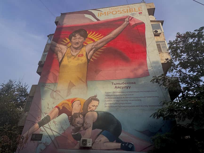 billede nr.48 af aktiviteten Bishkek Street Art og kirgisisk nomadehistorie (Walks & Talks) i Bishkek-regionen, uploadet af udbyder
