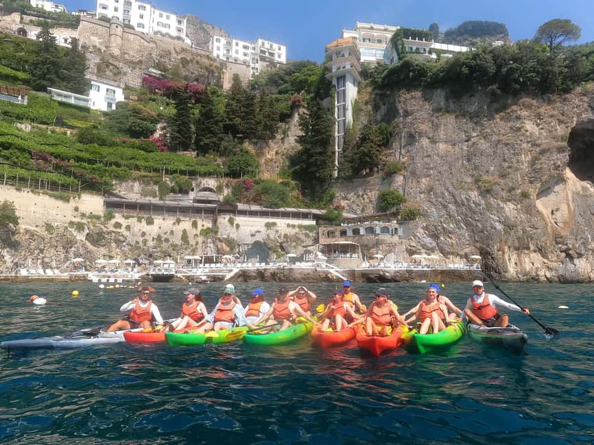image n.13 of Amalfi Coast: Kayak & Snorkeling Tour, Caves & Hidden Beach activity in Conca dei Marini, uploaded by supplier