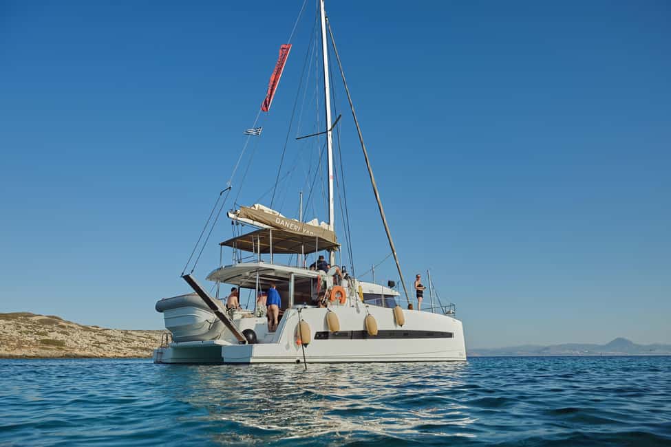 image n.3 of Heraklion: Sunset Catamaran to Dia with Prosecco & Snacks activity in Heraklion, uploaded by supplier