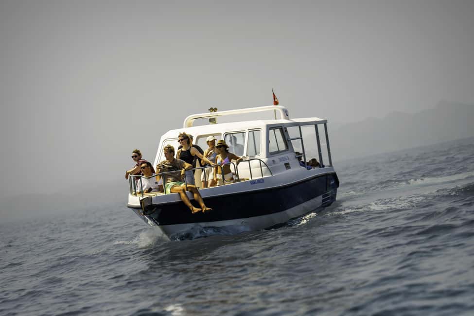 Immagine nº 2 di Muscat: gita in barca per l'osservazione dei delfini con snack e guida locale attività a Mascate, caricata dal fornitore