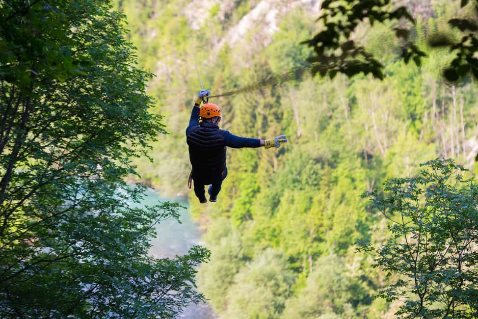 afbeelding n.3 van Bled: Europa's langste zipline-avontuur over de rivier Dolinka activiteit in Bled, geüpload door aanbieder