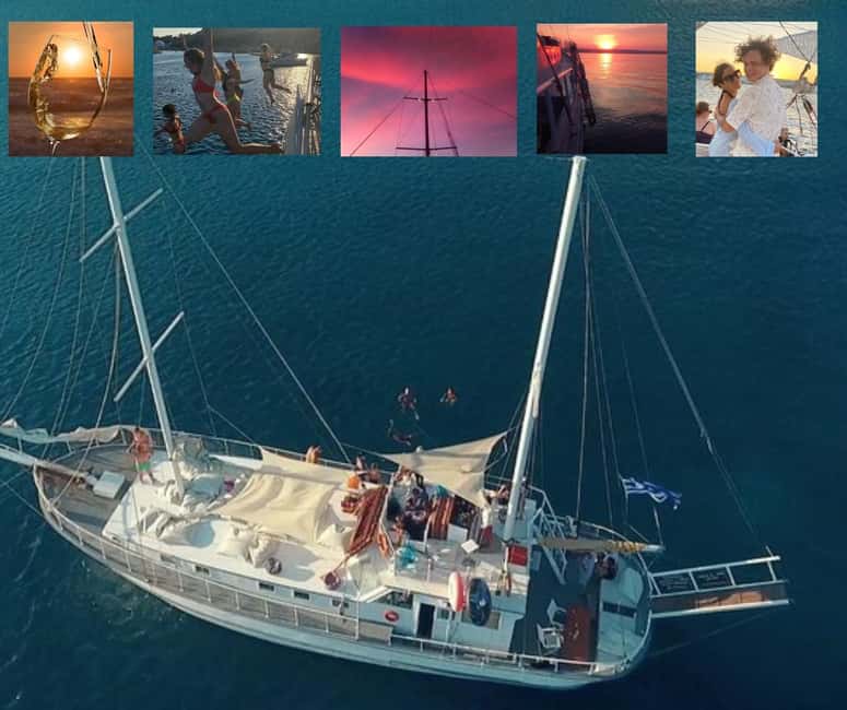 image n.15 of Rhodes: Sunset Cruise with Open Bar, Dinner, & Live Music activity in Dodecanese, uploaded by supplier
