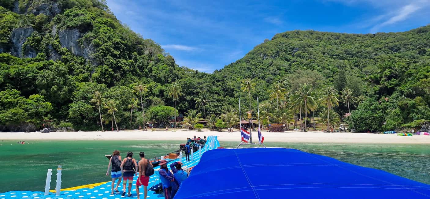 Immagine nº 35 di Koh Samui: Tour di un giorno ad Ang Thong con kayak, snorkeling e pranzo attività a Golfo del Siam, caricata dal fornitore