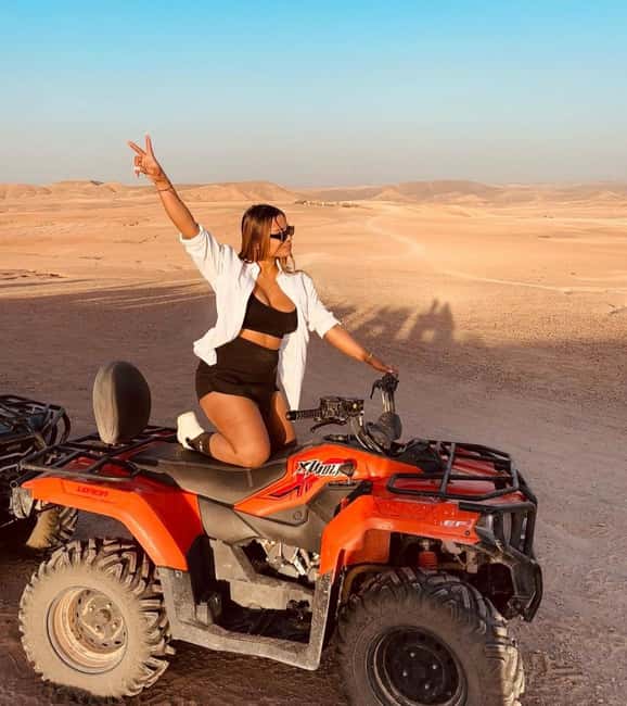imagen n.º 2 de Marrakech: excursión en quad y paseo en camello por el desierto de Agafay con cena y espectáculo actividad en Marrakech, subida por el proveedor