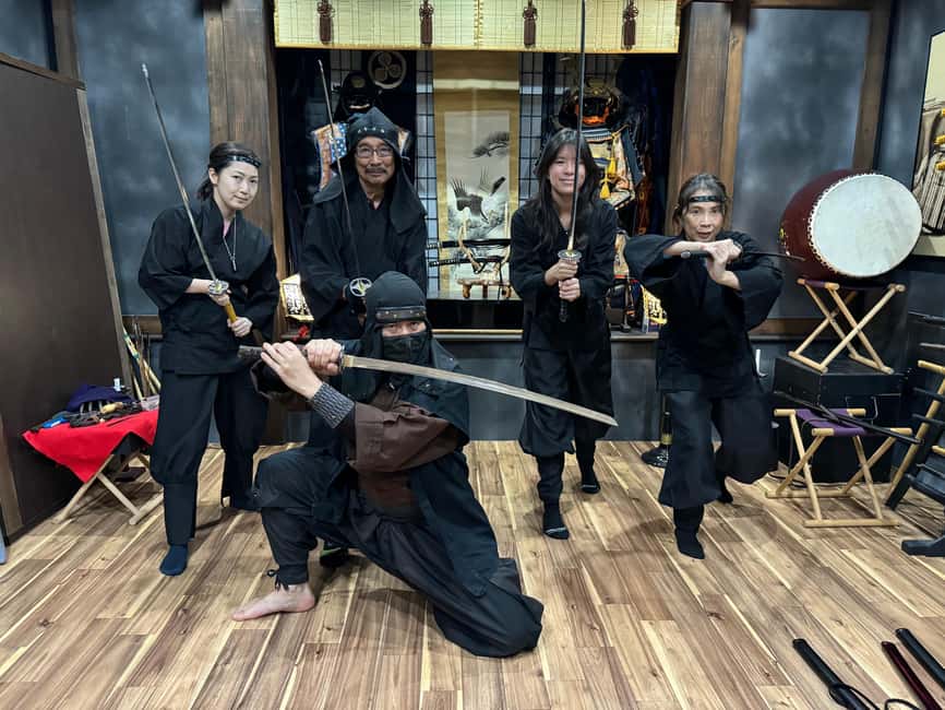 image n.9 of Tokyo: Ninja x Samurai Core Experience, 90 min activity in Tokyo, uploaded by supplier