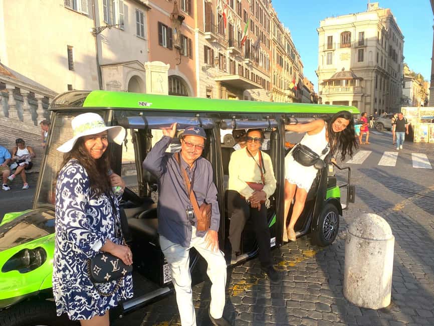 image n.4 of Rome: Golf Cart Tour with Artisanal Gelato Tasting activity in Rome, uploaded by supplier