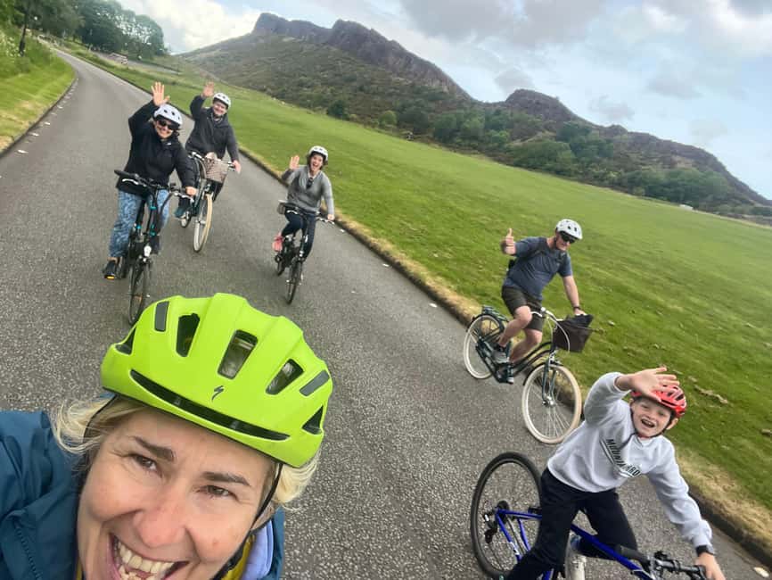 Edinburgh: Cycle Tour to the Coast (family friendly) GetYourGuide