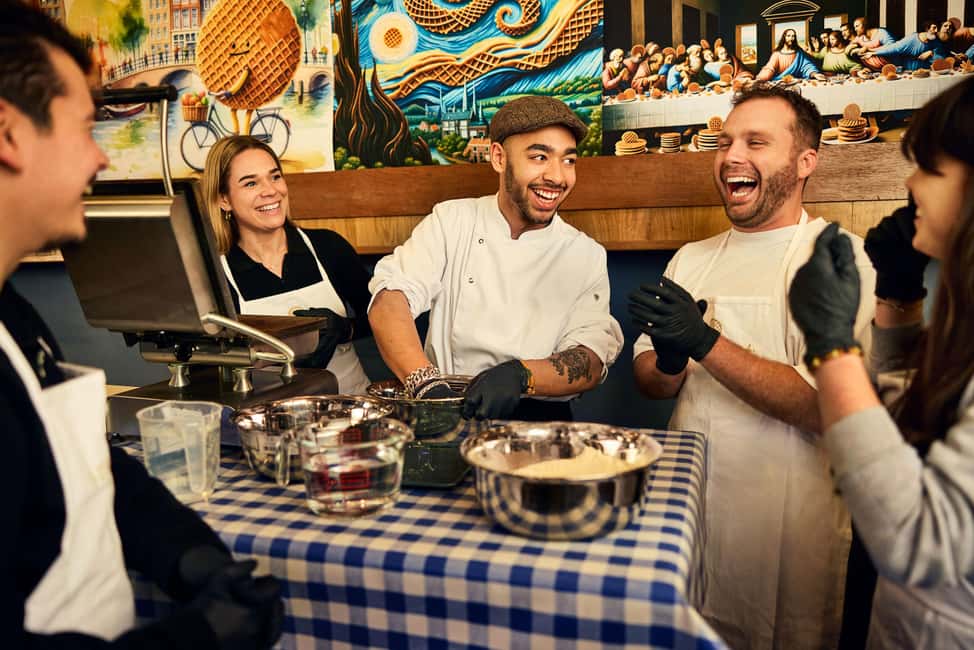 image n.2 of Amsterdam: Traditional Dutch Syrup Waffle Making Workshop activity in Amsterdam, uploaded by supplier