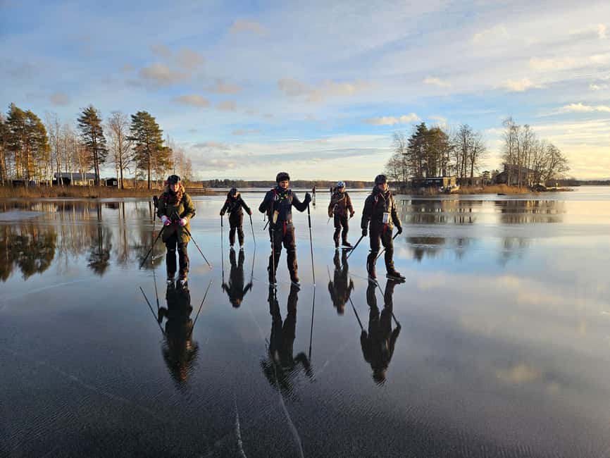 bild nr.8 av Stockholm: Nordisk skridskoåkning för nybörjare på en frusen sjö aktivitet i Stockholm, uppladdad av arrangören