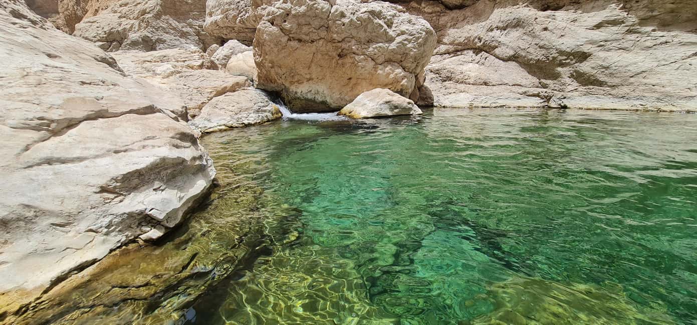 Immagine nº 15 di Da Muscat: Avventura a Wadi Al Arbieen, Sinkhole, Spiaggia delle Pinne attività a Regione al-Sharqiyya, caricata dal fornitore