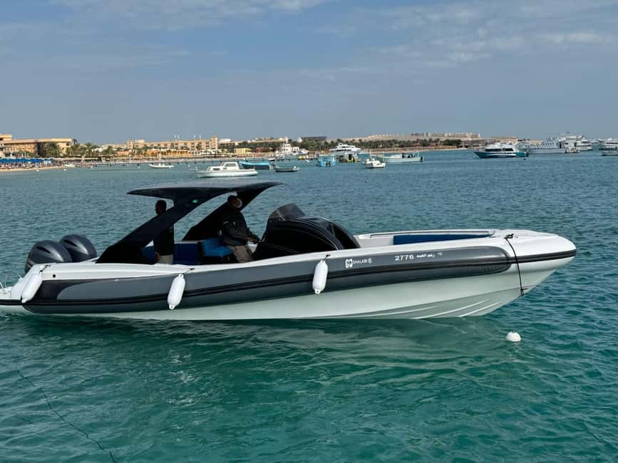 image n.17 of Hurghada: Speedboat Dolphin Watching & Snorkeling with Lunch activity in Red Sea Governorate, uploaded by supplier