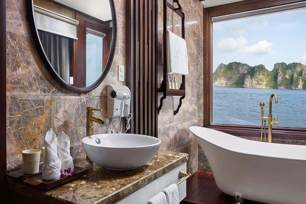 image n.74 of 2-Day: Halong Lan Ha Bay 5 Stars Cruises w/Balcony & Bathtub activity in Ha Long, uploaded by supplier
